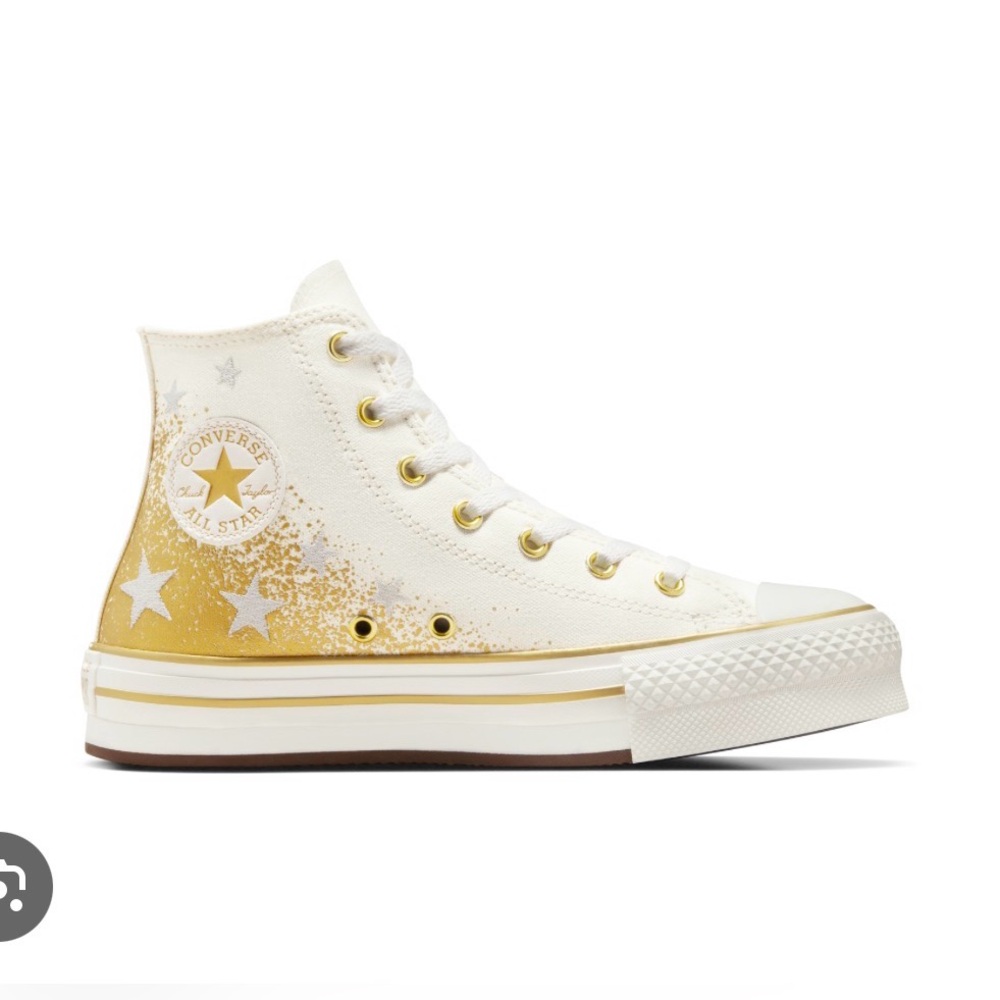 ✨Converse Eva Lift Vintage Gold Sz. 2 ✨